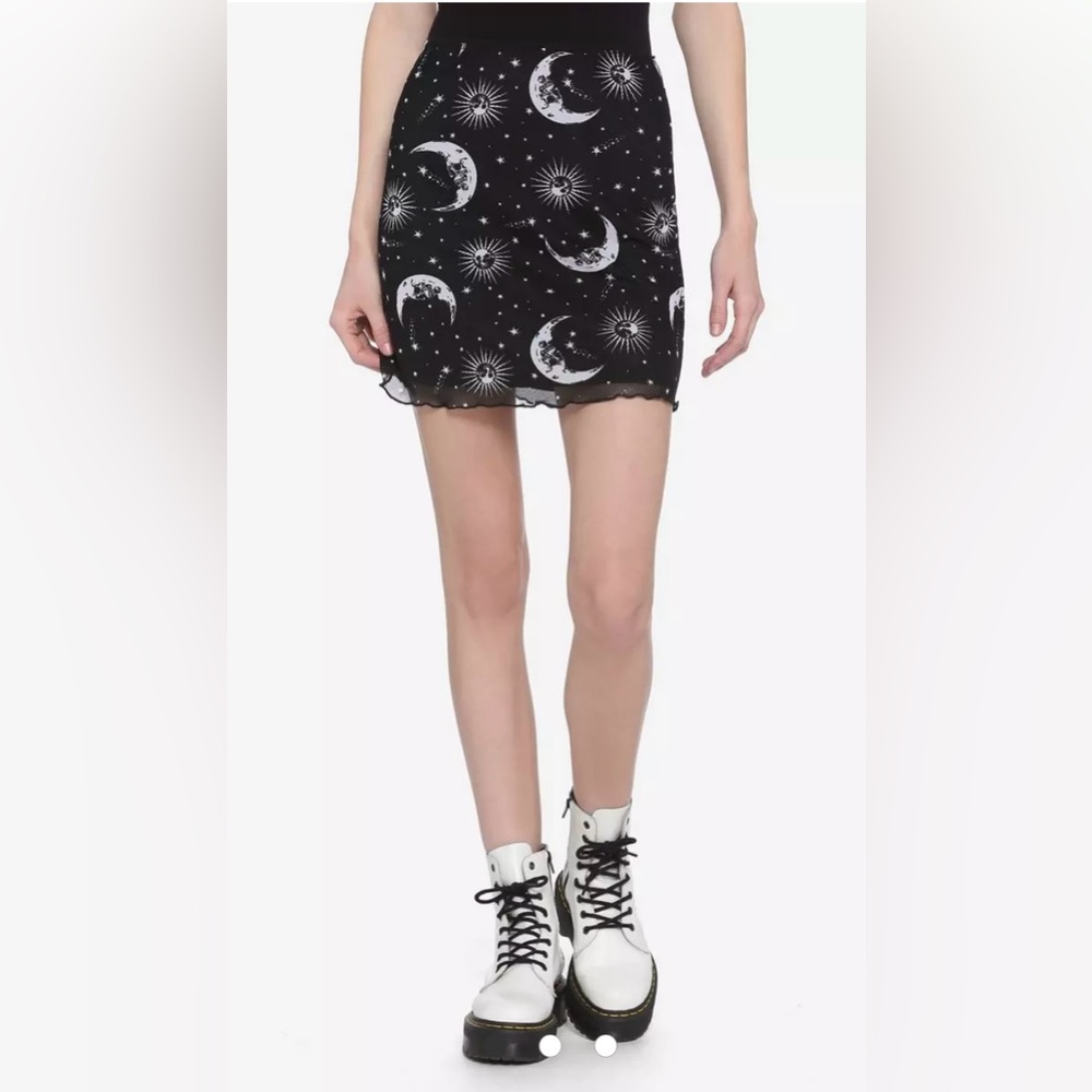 Hot topic celestial mesh skirt large